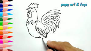 Gambar mewarnai buah kartun gambar objek gambar. Ajaib Belajar Cara Menggambar Ayam Jago Mewarnai Kartun Dengan Mudah Anak Indonesia Menggambar Youtube
