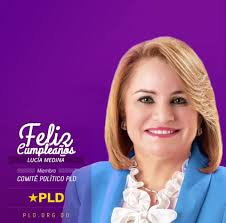 Celebramos el cumpleaños de la compañera Lucía Medina, Miembro de nuestro  Comité Político y Diputada por la Provincia San Juan. ¡Muchas Felicidades y  bendiciones abundantes! 🎉🎈🎁 #FelicitacionesCP #FelicidadesPLD  #CumpleañosAgosto #CumpleañosCP #HBD ...