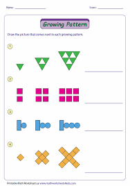 pattern worksheets