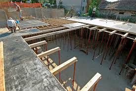Lifting sockets are cast into the top panels and galvanised steel clips and bolts are supplied for attaching the panels to steel columns. Beodom Making Of Amadeo Ground Floor Armed Concrete Slab