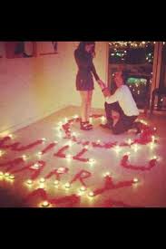 Candles Flower Home Proposal Romantic Marry Me Wedding Proposals