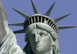 Inside The Statue Of Liberty The First Visitors Allowed Into The Statue Of Liberty S Crown In New York Statue Statue Of Liberty Statue Of Liberty Crown