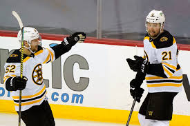 Visit espn to view the boston bruins team schedule for the current and previous seasons A Win And They Re In Bruins Blank Devils To Clinch Spot In Stanley Cup Playoffs The Boston Globe