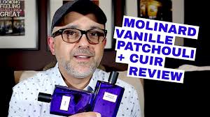 Molinard Vanille Patchouli and Cuir (Célia Lerouge-Bénard) 2015~Fragrance  Review + Les Éléments Collection Draw