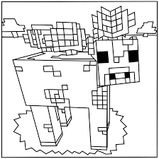 This minecraft stampy coloring page is going to thrill any minecraft fanatic. Minecraft Mooshroom Coloring Page Minecraft Coloring Pages Coloring Pages Coloring Pages For Boys