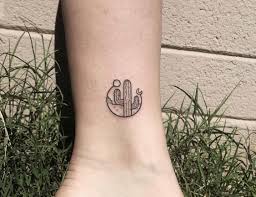 Desert Cactus Tattoo Cactus Tattoo Subtle Tattoos Tattoos