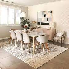 Size and shape play a role. How To Choose The Best Size Rug For Your Dining Room Rugs Of Beauty