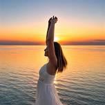 You Are the Light: Sunset Solstice at the Lake