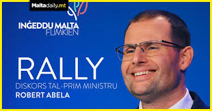 PM Robert Abela to address rally at Ta' Qali