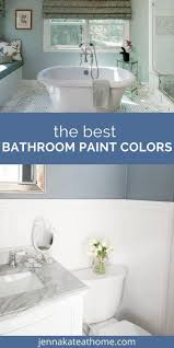 This bright and beautiful blue is the color of the sea—specifically, the kind of gorgeous water you see at a tropical beach. The Best Bathroom Paint Colors Jenna Kate At Home
