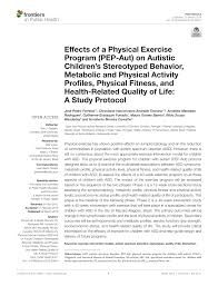 Kamalayan sa ating katawan modyul 1: Pdf Study Protocol Effects Of A Physical Exercise Program Pep Aut On Children S With Autism Stereotyped Behaviour Metabolic And Physical Activity Profiles Physical Fitness And Health Related Quality Of Life