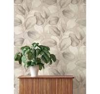 A-Street Prints Evanthe Grey Vine Wallpaper Sample 4202 ...