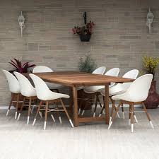 Cruise 9 Piece Dining Set Allmodern Patio Dining Set Rectangular Dining Set Outdoor Dining Set