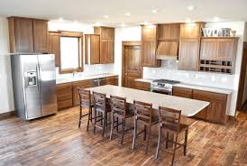 How can you make the island cabinets a different color, wood species, door style etc. Kitchens Wardcraft Homes Wardcraft Homes