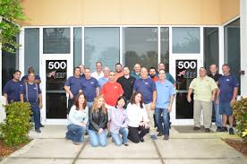 The Sts Air Pro Team Poses For A Group Photo Outside Of Its Brand New Office Manufacturing Facility In Miramar Florida Miramar Poses Manufacturing Facility