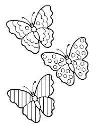 Farfalle Da Colorare Disegno 01