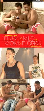 Bel Ami: Peters Twins - Milo & Elijah with Vadim & Florian - QueerClick