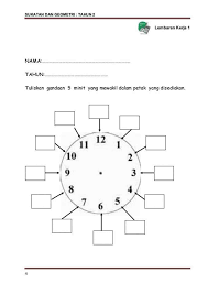Adakah jarum jam dan jarum minit sama panjang? Latihan Matematik Masa Dan Waktu Kelasi Home Tuition Facebook