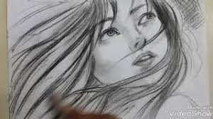 Ilmu Pengetahuan 6 Lukisan Pensil Wajah Wanita Cantik