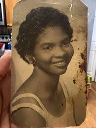 Restore old family photo of grandmother?