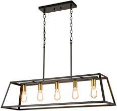 Start your project on build.com. Buy 5 Light Kitchen Island Pendant Lighting Industrial Island Chandelier With Metal Adjustable Chain For Dinning Room Kitchen Online In Turkey B08fmb7x57
