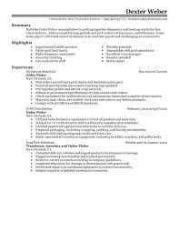 Sobhan mohmand, career expert 24 apr 2021. Best Order Picker Resume Example Livecareer