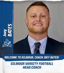 Welcome to Gilmour, Coach Joey Bates‼️ Coach Bates brings college coaching  experience to the role. He has been a member of the John Carroll football  program's coaching staff since 2021. Most recently,