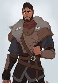 Kristen S Corner Half Orc Man Male D D Pathfinder Dnd Dungeons And Dragons Range Character Art Fantasy Character Design Dungeons And Dragons Characters