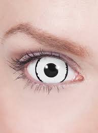 Image result for black sclera contacts