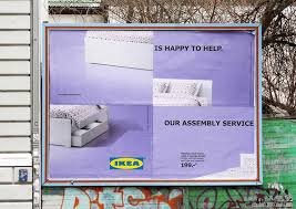 Ein Plakat Fail Wirbt Fur Den Ikea Montageservice Eveosblog Blog Fur Event Eventmarketing Social Media Marketing Gute Werbung Werbung Ikea
