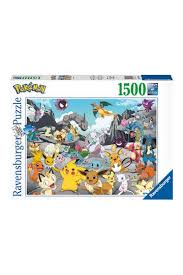 Transport your puzzles safely with our nifty jigsaw boards, puzzle mats, fixative glue and sorting trays, including the durable roll up puzzle mates puzzle & roll ideal for storage. Pokemon Jigsaw Puzzle Pokemon Classics 1500 Pieces