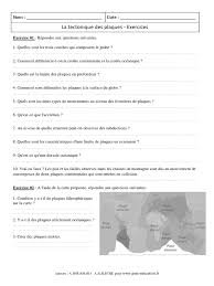 Maybe you would like to learn more about one of these? Tectonique Des Plaques 4eme Exercices Corriges Remediation Globe Terrestre Svt Structure De La Terre Geologie