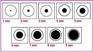 image result for pupil size chart nursing assessment