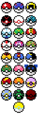 The global community for designers and creative professionals. Pokeballs Pixel Art By Hellomotos On Deviantart