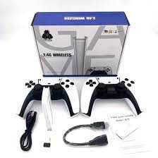 Consola de juegos Retro M15 4K HD P5 2,4G, controladores inalámbricos, más de 20 simuladores GB2 DDR3, 256MB, 128G, 40000 juegos - AliExpress