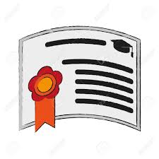 You will now start drawing the scroll with the end part of the paper, then draw a swirl. Graduation Diploma Achievement Draw Vector Illustration Design Royalty Free Cliparts Vectors And Stock Illustration Image 81185004