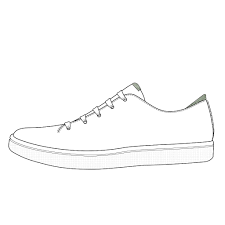 Then either find some source material and start drawing it out on a piece of paper or just all of you 'artists' are about to kill me but i'm going to suggest that you trace the outlines of what you just cut right onto the shoes. Custom Shoes Handcrafted In Los Angeles Comunitymade