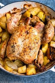 One Pot Greek Oven Roasted Chicken And Potatoes Simple Easy And Incredibly Roasted Chicken And Potatoes Greek Chicken And Potatoes Best Whole Chicken Recipe