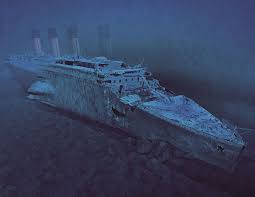 Titanic Under Water Titanic 3d Cg Digital Art Shipwreck Disaster Ocean Sea Underwater Rms Titanic Titanic History Titanic Ship