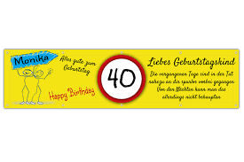 Wir haben selber keinen 40 geburtstag bilder kostenlos test selbst durchgeführt. 40 Geburtstag Grosse Xxl Geburtstags Banner Drucken
