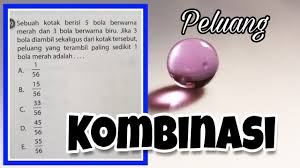 Sebuah kotak berisi 5 bola berwarna merah, 3 bola berwarna kuning, dan 2 bola berwarna hijau. Mencari Peluang Terambilnya Minimal 1 Bola Merah Youtube