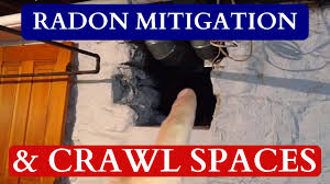 At some point, there was a ditch cut out along 2 of the walls, with. Radon Mitigation And Crawl Spaces Youtube
