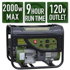 Sportsman generator 4000 dual fuel. Sportsman Gasoline 2000w Portable Generator Walmart Com Walmart Com