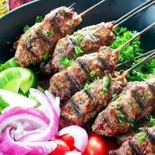 Ground Beef Kebabs Grill Or Oven Recipe Kebabs On The Grill Kebab Recipes Beef Kebabs