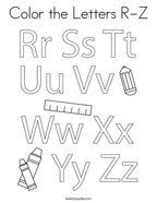 These abc coloring pages are a no prep, educational activity to help kids learn their letters and the sounds they make. Alphabet Coloring Pages Twisty Noodle