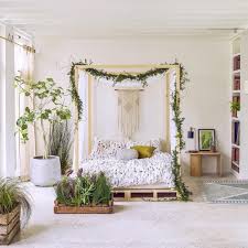 This Bedroom Our Kinda Natural Habitat Natural Bedroom Home Bohemian Room Decor