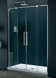 Lakes Italia Genzano Frame Less Double Sliding Shower Door 1600mm Shower Doors Sliding Shower Door Glass Shower Doors