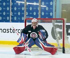 Find this pin and more on my hockey boyfriend by rebecca amaral. Carey Price Trying Out Some Brians Hockeygoalies