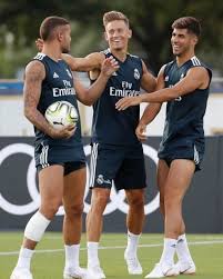 Enjoying Training Real Madrid Sports Boys Madrid