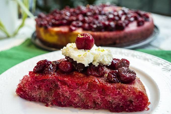 Sour Cherry Kadaif